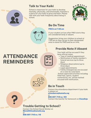 Attendance Reminders